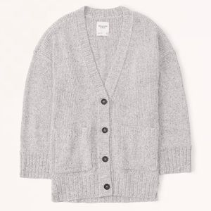 Abercrombie slouchy knit cardigan